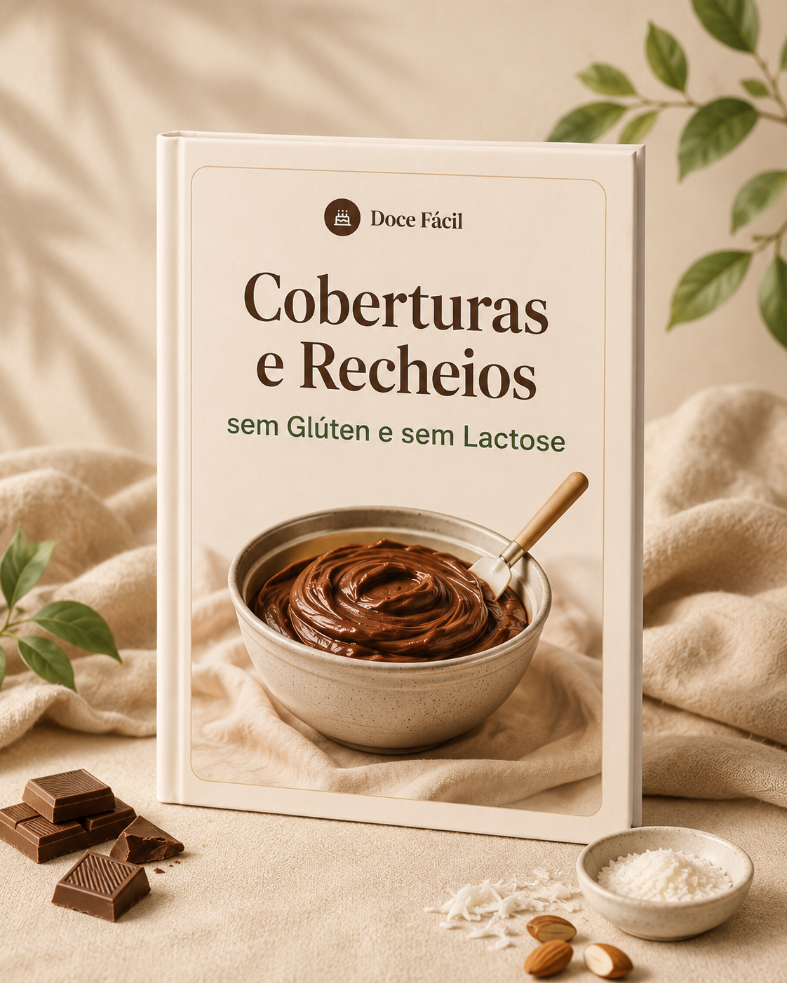 Coberturas e Recheios sem Glúten e sem Lactose
